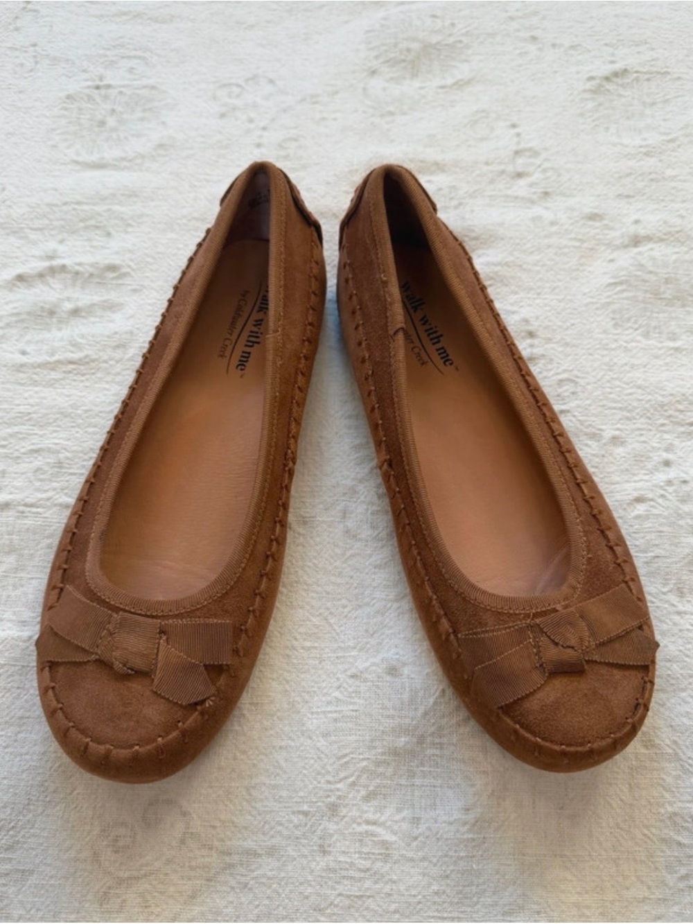 Coldwater Creek Leather Flats